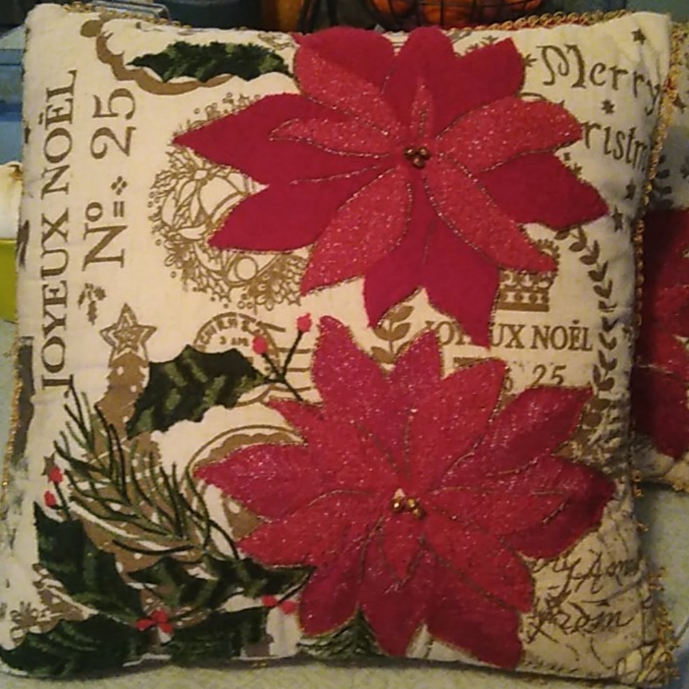 Christmas throw pillows
